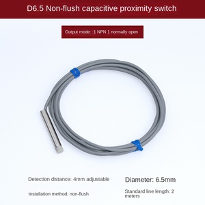 Cảm biến tiệm cận điện dung M8d6.5 phát hiện các vật liệu khác nhau bao gồm chất lỏng viên thức ăn bằng nhựa cho cảm ứng mức vật liệu - Product Image 6