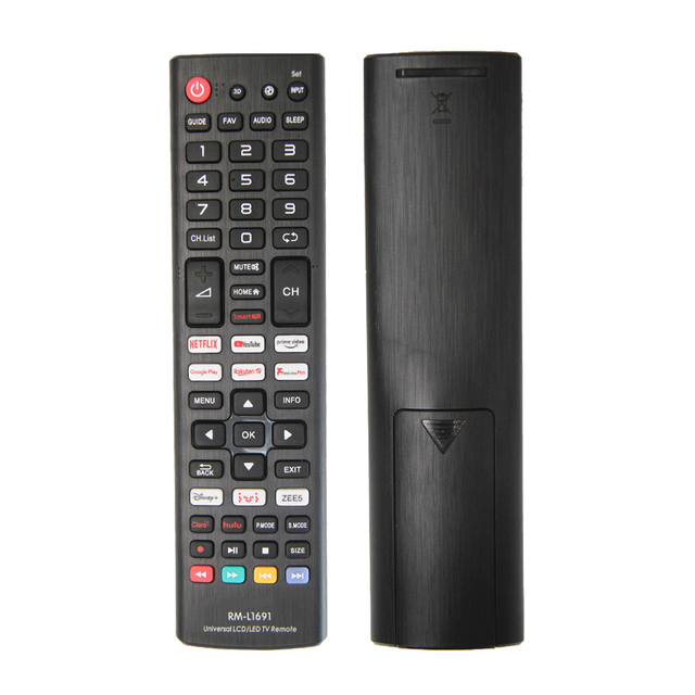 For All TV Universal IR TV Remote Control RM-L1691 Smart LCD TV Fit for samsung Fit for LG Fit for Toshiba TV for All Market.