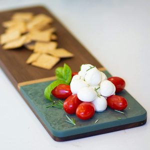 Platos de madera de acacia rectangulares para cena, juego de platos de <span class=keywords><strong>sushi</strong></span> para boda, respetuoso con el medio ambiente - Product Image 4