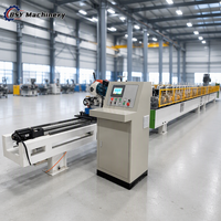 Ligne de production professionnelle de profilés de portes à enroulement en aluminium haute vitesse, équipement de fabrication de lames de porte, machine de formage