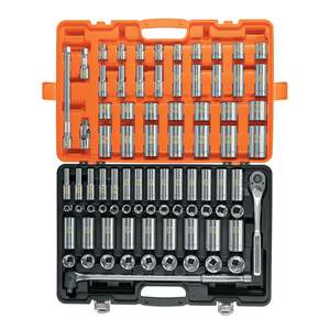 Truper Set di utensili domestici di livello professionale da 83 pezzi 1/2 unità Standard e superficie lucidata da MM per meccanica - Product Image 2