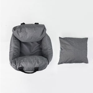 Offre Spéciale détachable sécurité <span class=keywords><strong>chien</strong></span> rehausseur siège de voiture Portable <span class=keywords><strong>chien</strong></span> voiture extérieur transporteur lit animal de compagnie sac de voyage siège <span class=keywords><strong>avant</strong></span> - Product Image 4