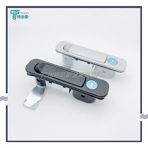 TelayS MS737 <b>Cabinet</b> Door <b>Lock</b> Zinc Alloy Industrial Steel Door Flat <b>Lock</b> With Key Durable Design - Product Image 4