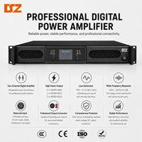 Amplificateur de puissance audio professionnel 3000W double canal avec mode pont et protection contre la surchauffe