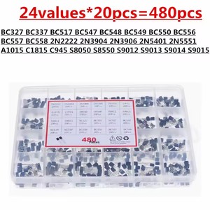 TO-92ชุดทรานซิสเตอร์ชุดการจัดประเภท BC327 BC337 BC517 BC547 BC548 <span class=keywords><strong>BC549</strong></span> 2N2222 3906 3904 5401 5551 C945 S8050 S8550 A733 S9012 - Product Image 4