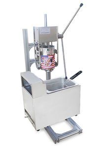 Nuevos productos, máquina <span class=keywords><strong>profesional</strong></span> para hacer churros de 5L, máquina automática para hacer churreras de alta calidad con freidora de aceite tipo Gas - Product Image 5