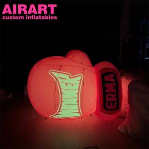Guantes inflables para publicidad <span class=keywords><strong>de</strong></span> <span class=keywords><strong>club</strong></span> <span class=keywords><strong>de</strong></span> boxeo, guantes inflables <span class=keywords><strong>de</strong></span> PVC personalizados - Product Image 2