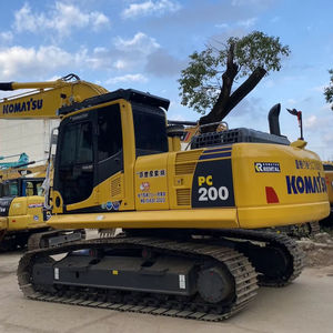 Excavadora de cadenas USADA para PC200-8 en venta con motor y garantía de 1 año - Product Image 1