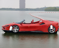 Lancha de Lujo a Gasolina con Motor RC, Capacidad para 5 Pasajeros, Mini Jet de Fibra de Vidrio, Pequeña Lancha de Alta Velocidad en Venta