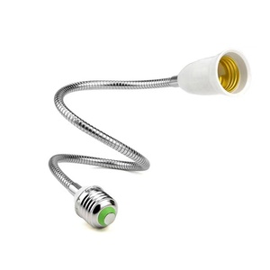 20cm 30cm 40cm 50cm 60cm flexible <span class=keywords><strong>E27</strong></span> a <span class=keywords><strong>E27</strong></span> bombilla <span class=keywords><strong>LED</strong></span> extensión portalámparas enchufe de luz 110V-220V convertidor de portalámparas <span class=keywords><strong>LED</strong></span> - Product Image 5