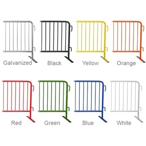Barrière de contrôle des foules en métal personnalisée, barrières en métal amovibles pour les concerts sportifs - Product Image 4
