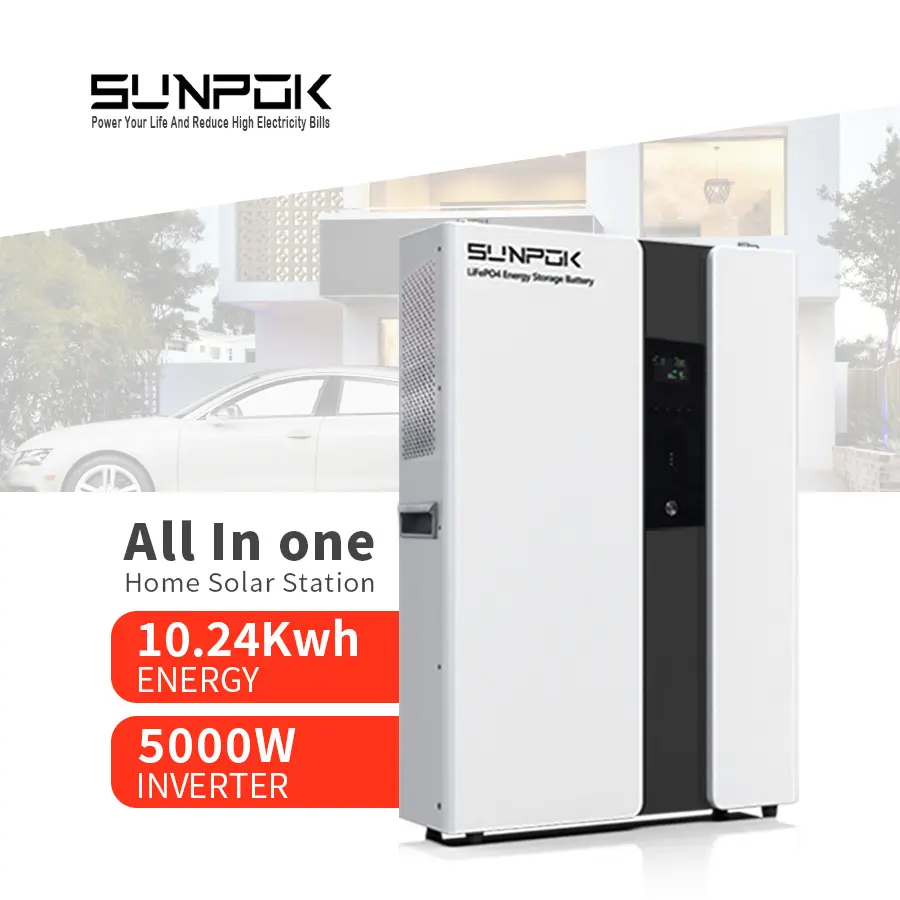 Saf sinüs dalga UPS güç sistemi 10kwh ev acil yedek güç kaynağı güneş enerjisi depolama 110V 120V 230V Battery pil