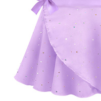 Jupe de danse de ballet en strass, tutu brillant à lacets, robe de danse scintillante pour ballerine, pour les tout-petits et les enfants