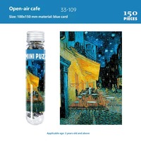 Offre Spéciale : Puzzle de poche en papier de 150 pièces, mini-puzzle en tube à essai, paysage panoramique, pour enfants et adultes