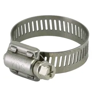 64-89毫米不锈钢快速释放重型软管夹可调蜗轮金属软管夹