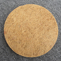 Vente en gros de tapis de nid de pigeon en fibres naturelles de 22 cm, feutres utiles
