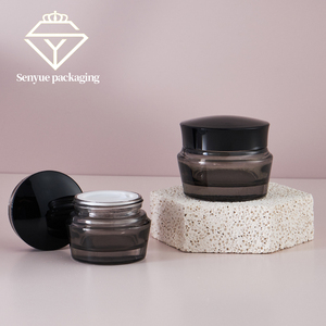 Nhà Sản Xuất Thiết Kế Mới Hình Dạng Chai Thủy Tinh Lọ Kem Rỗng Sang Trọng Màu Đen Lotion Chai Thủy Tinh Cho Chăm Sóc Da - Product Image 3