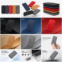 Vente en gros de nouveaux disques durs externes SSD portables en plastique 4TB/2TB/1TB ; Interface USB-C/Type-C haute vitesse pour ordinateurs