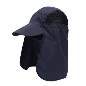 Chapeau de soleil de sport d'extérieur anti-UV pour hommes, séchage rapide, protection anti-moustiques pour le visage et le cou, idéal pour la pêche en jungle estivale - Product Image 4