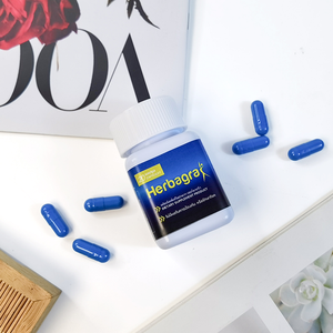 Étiquettes personnalisées pour hommes adultes : Complément vitaminique à base de plantes, capsules de Horny Goat Weed 100% naturelles, stimulant de santé et soutien immunitaire - Product Image 1
