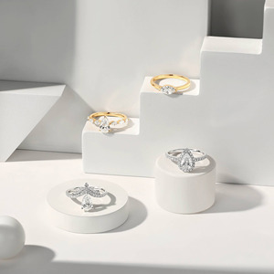Anillo de Eternidad con Diamante Cultivado en Laboratorio de 1.2 Ct en Oro Sólido de 14K, Anillo de Promesa, Aniversario, Boda, Anillos Apilables para Mujer - Product Image 3