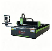Découpeuse laser à fibre industrielle SMARTECH 1530, 1500x3000mm, 1500W, CNC haute précision, certifiée CE, prix usine compétitif