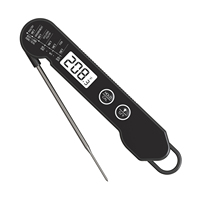 Thermomètre à viande numérique à lecture instantanée du fabricant OEM pour la cuisson des aliments de cuisine avec rétro-éclairage ambidextre