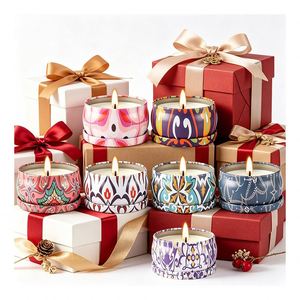 Emballage de bougies Luna, pot argenté, mélange élégant, décoration de mariage, collection de présentation, sélection de luxe, boutique - Product Image 5