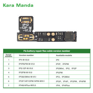 Kara Manda vendita calda <span class=keywords><strong>batteria</strong></span> di riparazione cavo flessibile per iPhone 12 Pro <span class=keywords><strong>batteria</strong></span> del telefono cellulare <span class=keywords><strong>Flex</strong></span> riparazione per iPhone 12/12Pro Max - Product Image 5