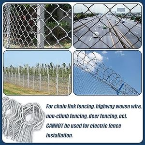 T bài Clip dây kim loại hàng rào Clip thép mạ kẽm Tie <span class=keywords><strong>EZ</strong></span> Twist preformed hàng rào Clip 11 đo hàng rào quan hệ - Product Image 6