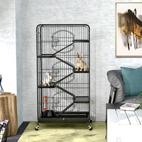 Grande cage de luxe pour hamster, cobaye, écureuil, chinchilla, grande maison