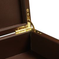 Boîte en bois laqué SAWTRU avec motif sculpté, motif personnalisé, luxe, premium, thé, dattes et chocolat emballés dans des boîtes en bois