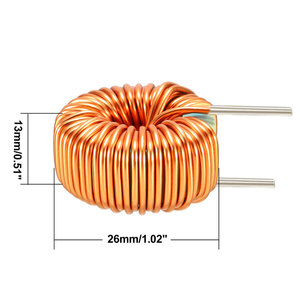 Inductor Magnético Toroidal de Alambre Monocapa Enrollado, 10mH 3A, Bobina de Inductancia de Alta Capacidad de Corriente, Hecho en China Continental - Product Image 5