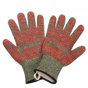 N11551 guanti impermeabili resistenti al taglio per proteggere i guanti con due punti laterali in PVC