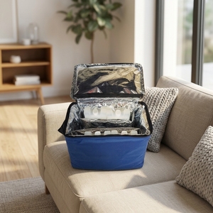 Sac isotherme souple en polyester rembourré Polarbag HT-3018, très vendu, pour le transport alimentaire - Product Image 3
