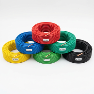 Cable Eléctrico de Cobre Sólido/Trenzado Aislado con PVC de Grado de Proyecto PrimePro BV BVR EPC de 1.5-10 mm, Libre de Oxígeno, Retardante de Llama - Product Image 1