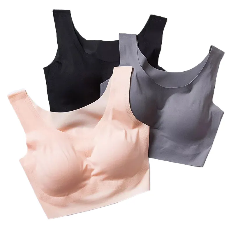 Ligero y transpirable Chaleco de estilo deportes ropa interior sin anillo de acero sujetador mujer bra