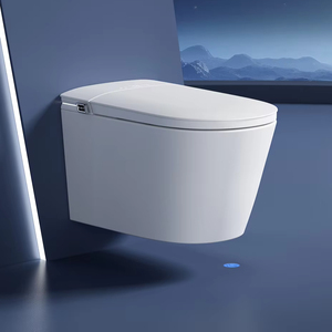Modèle très vendu : WC mural intelligent H856 avec siège chauffant pour salle de bain, offre confort et hygiène grâce à la fonction automatique. - Product Image 6