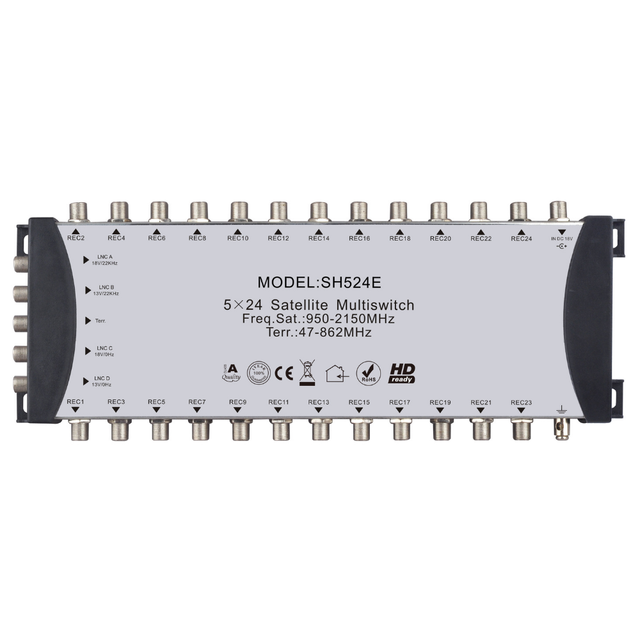 Satellite TV Multi-Signal Distributor 5 Input 24 Output Cascade Switch Satellite Multi-Switch