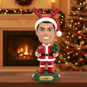 2026 ABD Kupası Özelleştirilmiş 3D Fotoğraf Reçine Bobble Head El Boyaması Futbolcu Figürü Takım Logosu Tabanlı Kişiselleştirilmiş Futbol Sanatı - Product Image 5