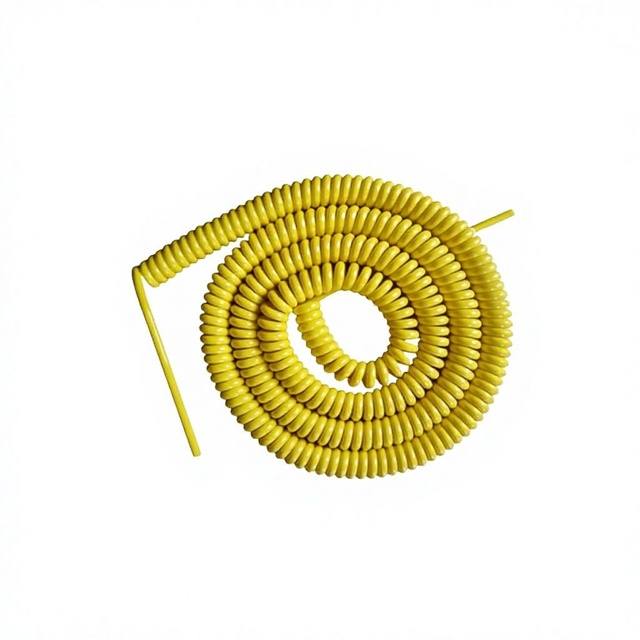 Coiled Cable Extendable 1-core 2-core 3-core 220V Industrial Automation Wire Power Cord Retractable Model 0.3 Polyvinyl Chloride