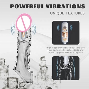Cincin Penis Getar Pria yang Dapat Digunakan Kembali untuk Peningkatan Seksual Pembesar Penis Kondom Selongsong - Product Image 5