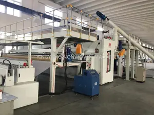 NONWOVEN geosentetik kil lineer GEOOTEXTILE üretim hattı GCL