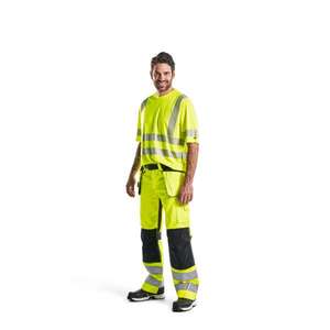 BLAKLADER - 342010133300XL T-shirt haute visibilité protégé contre les UV Jaune-EAN 7330509616499 HI-VIS WORKWEAR - Product Image 1