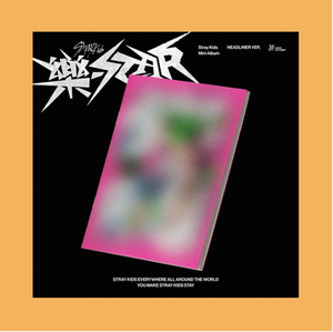 Stray Kids-STAR HEADLINER Ver Limited มินิอัลบั้มชุดที่ 8 ของแท้ ซีลปิดอย่างดี พร้อมโฟโต้บุ๊คและการ์ดภาพสุ่ม - Product Image 4