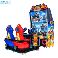 Machine d'arcade commerciale à monnayeur, simulateur de tir pirate interactif avec pistolet, pour opérateurs de parcs d'attractions et de salles de jeux