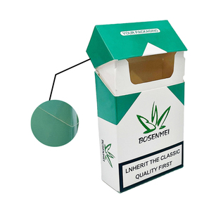Bán buôn 10 20 gói rỗng vuông các tông giấy tùy chỉnh in ấn thuốc lá Hộp túi giấy xì gà bao bì - Product Image 4