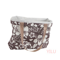 Sac fourre-tout en toile de coton recyclée de marque YILU, vente en gros, 12 oz, 23x30x27 cm, antistatique, couleur personnalisable, modèle