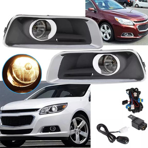 Kit de phares antibrouillard avant pour Chevrolet Malibu 2013-2015, LED 3000-4000lm, angle de faisceau de 120 degrés, rétrofit avec faisceau de câblage - Product Image 2