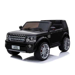 2019 licencia Land Rover asiento doble paseo en coche 12v bicicleta eléctrica para niños autos electrónicos para niños - Product Image 1